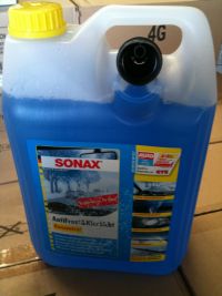 1 x 5 ltr. SONAX AntiFrost & KlarSicht - Konzentrat
