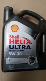 Shell Helix Ultra Prof. AF 5W-30 , 1 x 5 lt.
